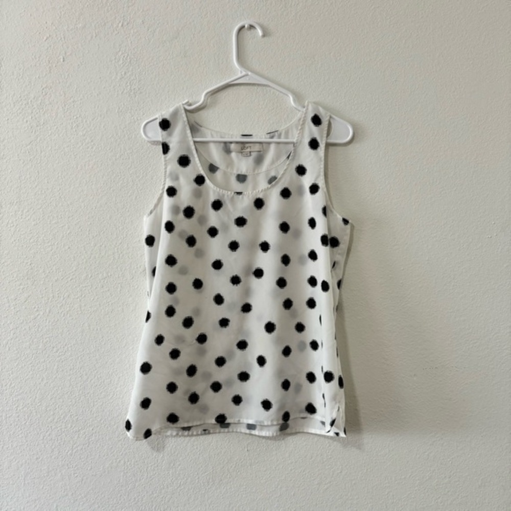 LOFT Polka Dot Blouse